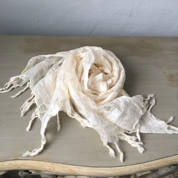 net pattern scarf