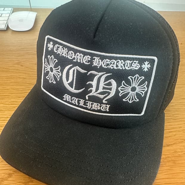 크롬하츠 메쉬캡 말리부 블랙 새상품