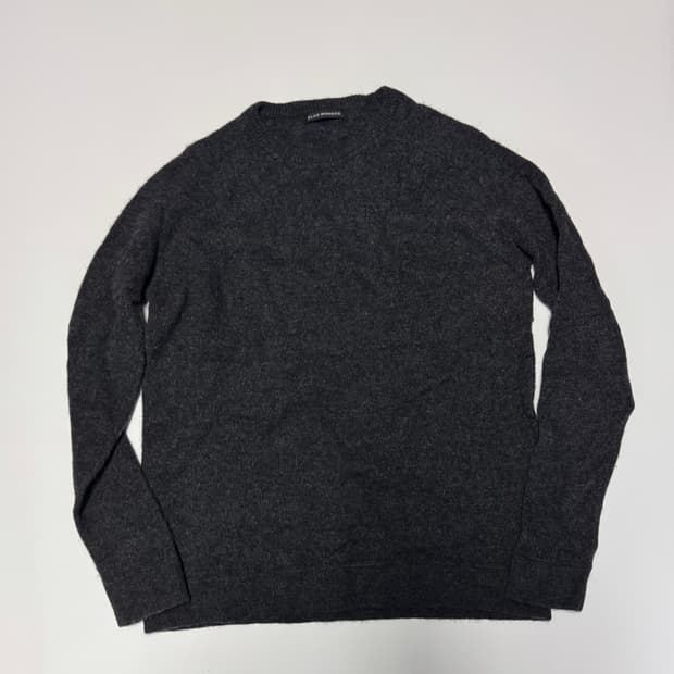 클럽모나코 램스울 100% 라운드 니트 M