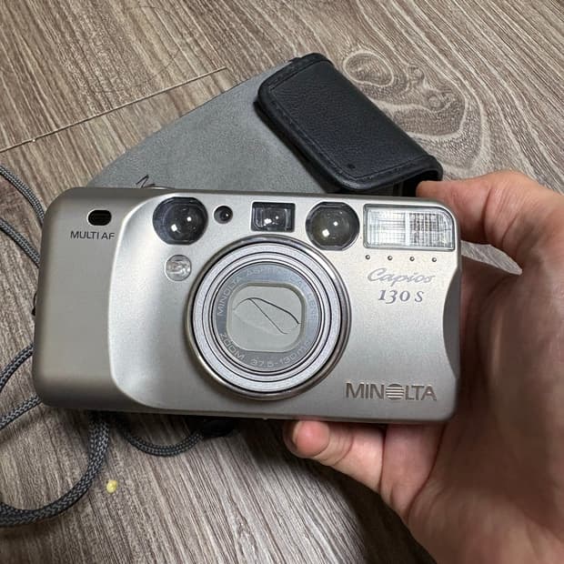 미놀타 카피오스130s 자동필름카메라 팝니다