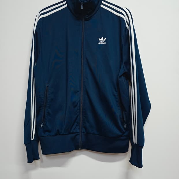 아디다스 네이비 파이어버드 트랙 탑 자켓