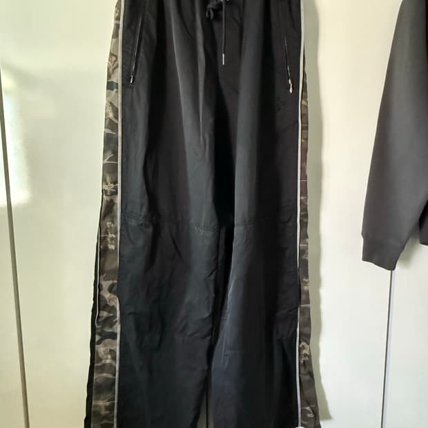 (4) 폴리테루 카모 트랙 팬츠