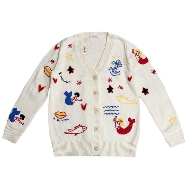 CHINTI & PARKER 이시영 니트 가디건 S