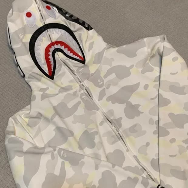 베이프 샤크 후드집업 백계