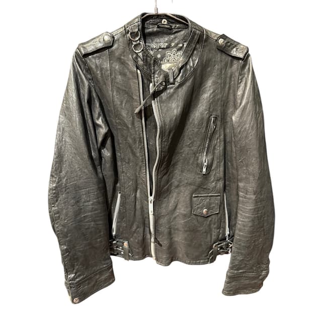 골든구스 아카이브 가죽자켓 (릭오웬스,발망)