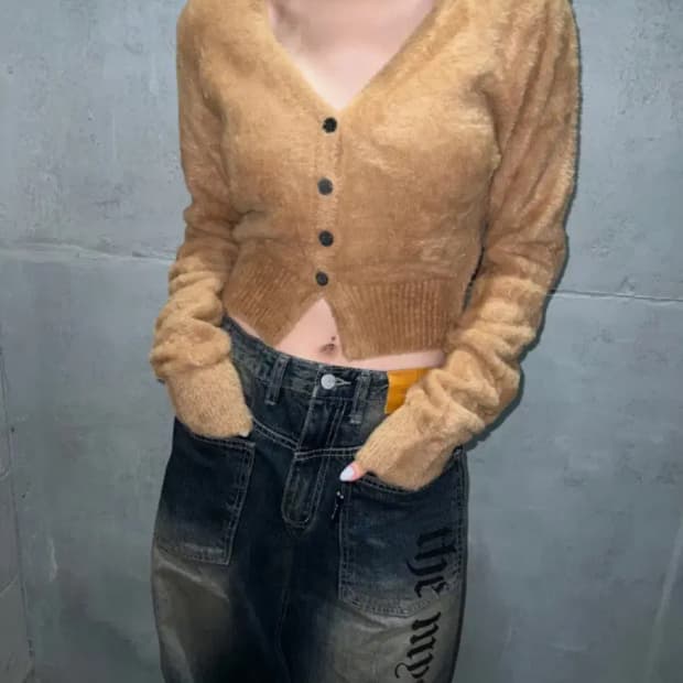 더미스테리어스호텔 페이크데님 1사이즈
