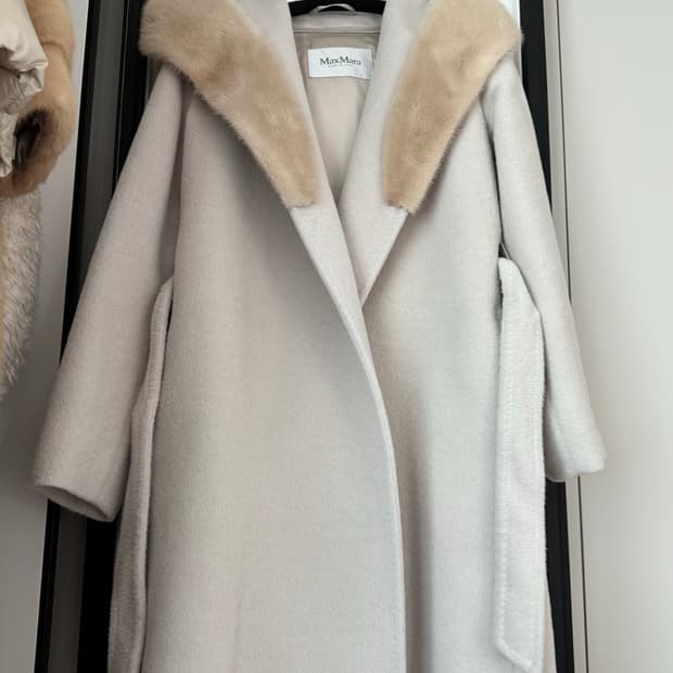 막스마라 밍크 코트