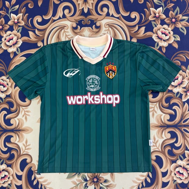 (L)트래블 Travel 워크샵 블록코어 풋볼티셔츠