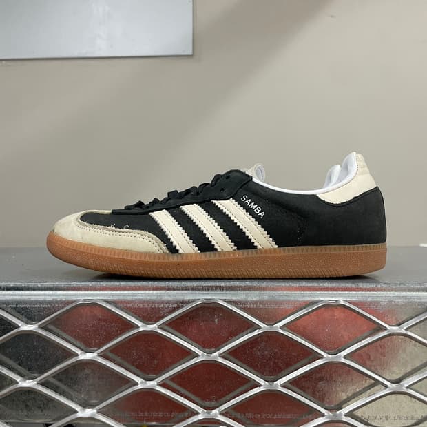 아디다스 삼바 OG 코어 블랙 원더 화이트 245