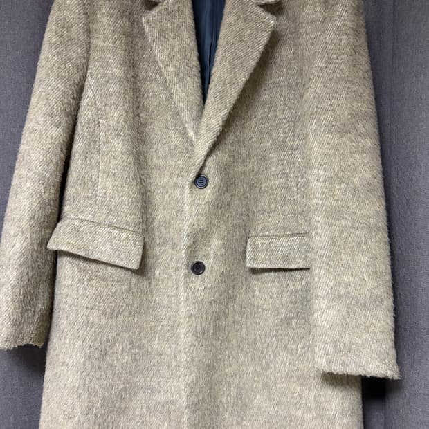 아모멘토 헤어리 코트 L