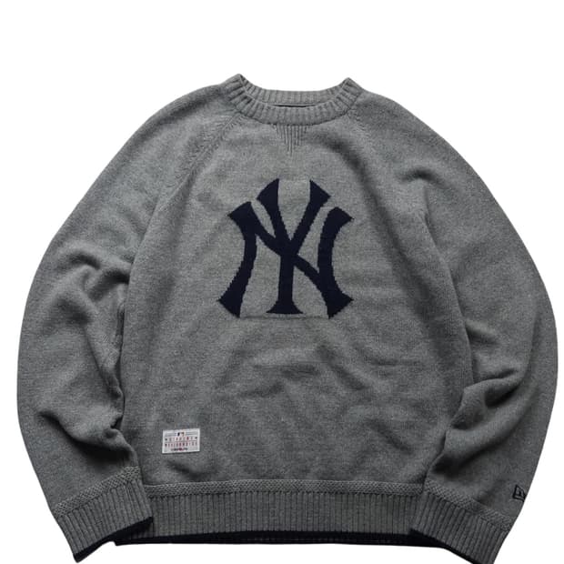 뉴에라 뉴욕 양키스 빅로고 니트