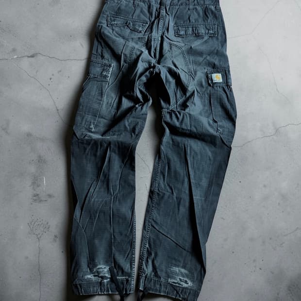 칼하트 wip 립스탑 카고 팬츠