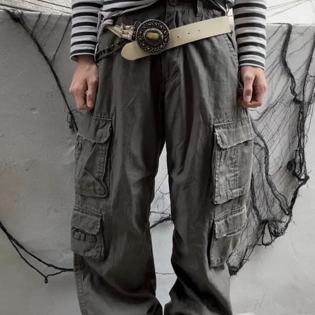 밀리터리 카고팬츠