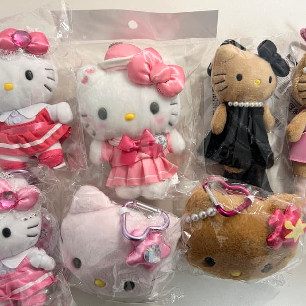 산리오 헬로키티 마스코트 인형 개별판매