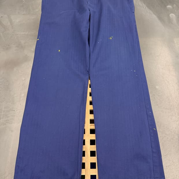 70s DISTRESSED FRENCH HBT 헤링본트윌 프렌치워크팬츠