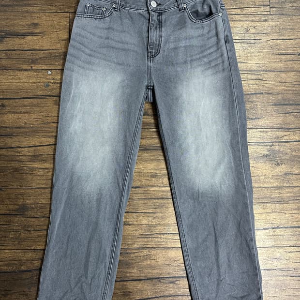 에이든 그레이 워싱 데님 팬츠 33사이즈