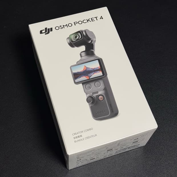 dji 오즈모 포켓4 크리에이터 콤보 + 512gb ssd