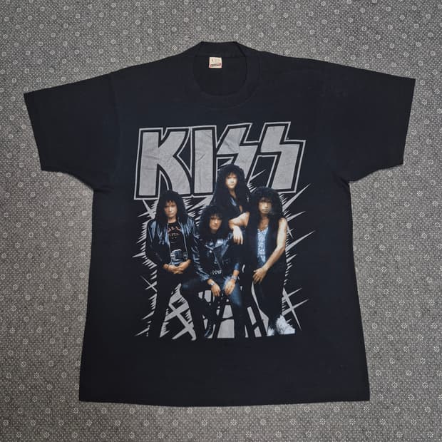 [XL]90s US made KISS 월드투어 오피셜-A41