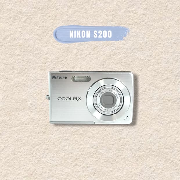 (아사 디카🫧) 니콘 쿨픽스 S200 디카/디지털카메라