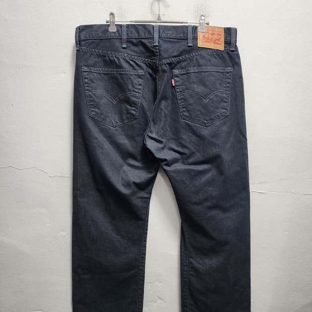 리바이스 501 블랙 데님 