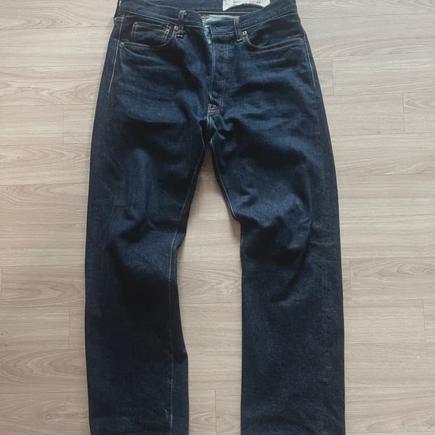 캐피탈 14oz TH 스트레이트 데님팬츠 33인치