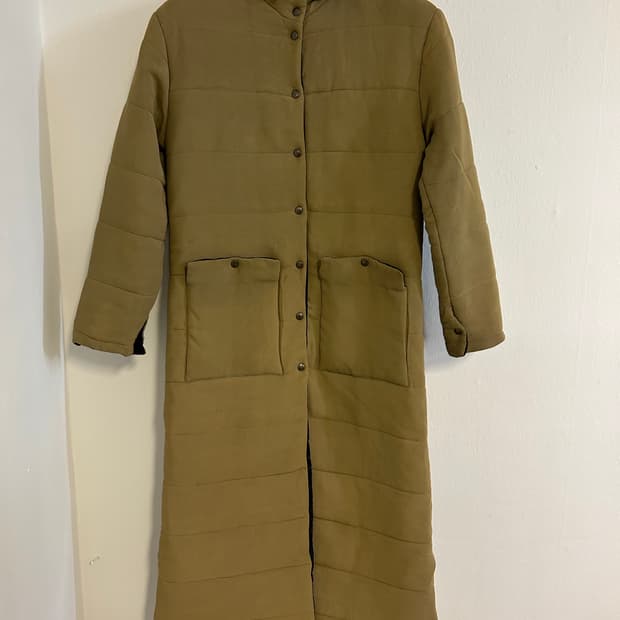 엠포리오 아르마니 이탈리아 메이드 롱 패딩