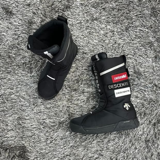 데상트 주니어 파우 방한 부츠 (230)