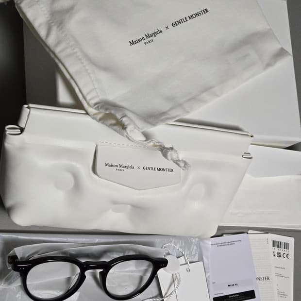 젠틀몬스터 마르지엘라 mm116 블랙 안경