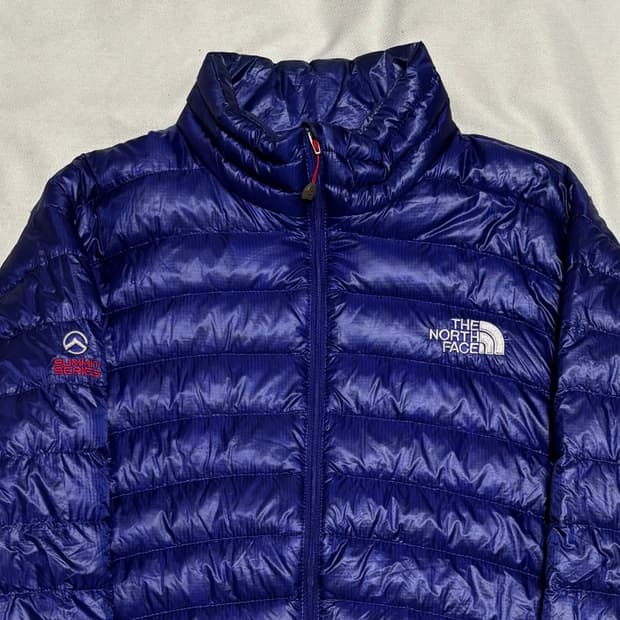 105 노스페이스 써밋 시리즈 퍼플 경량 패딩