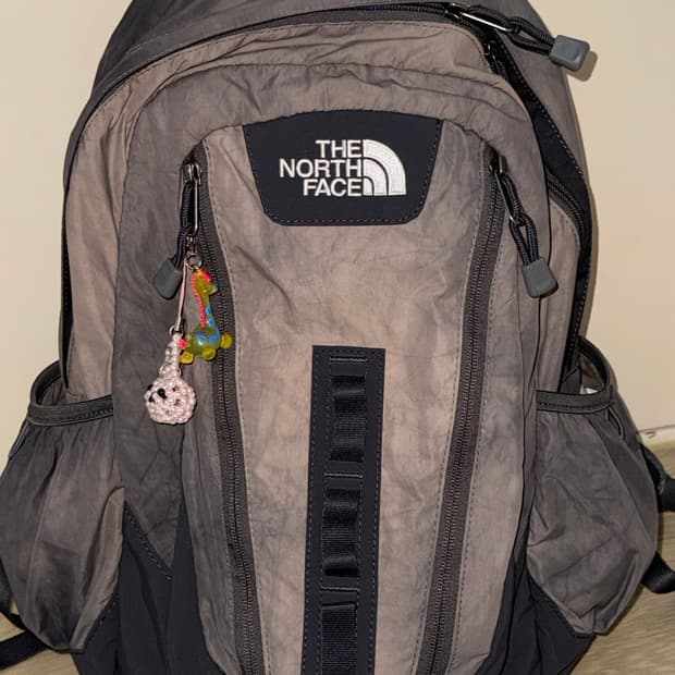 노스페이스 화이트 라벨 미니샷 그레이