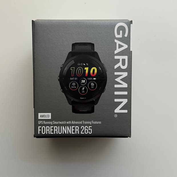 가민 포러너 265 러닝 스마트워치 미개봉 새상품