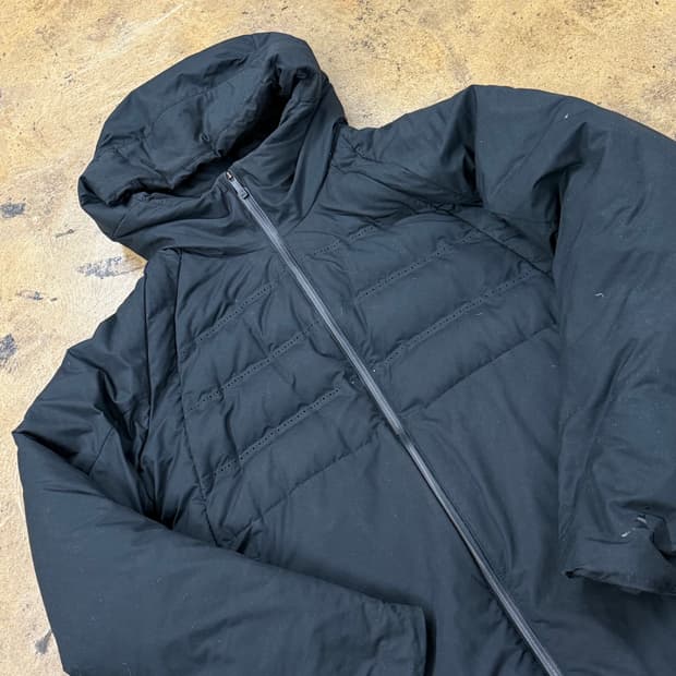 [정품/L] 나이키 에어조던 블랙 후드 패딩 점퍼 b15