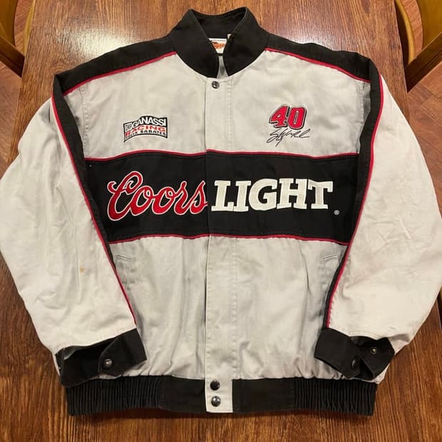 스털링 말린 coors 라이트 나스카 레이싱 자켓