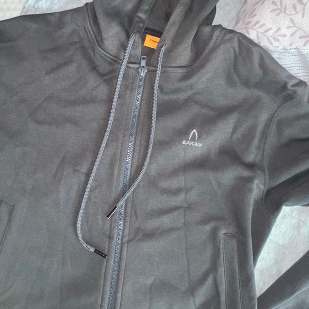 아캄 후드집업 카키