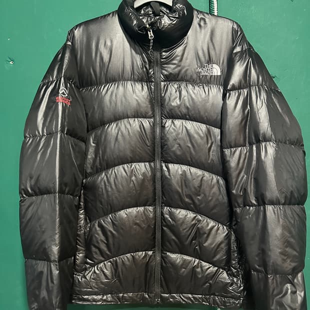 노스페이스 써밋 경량패딩 블랙 105