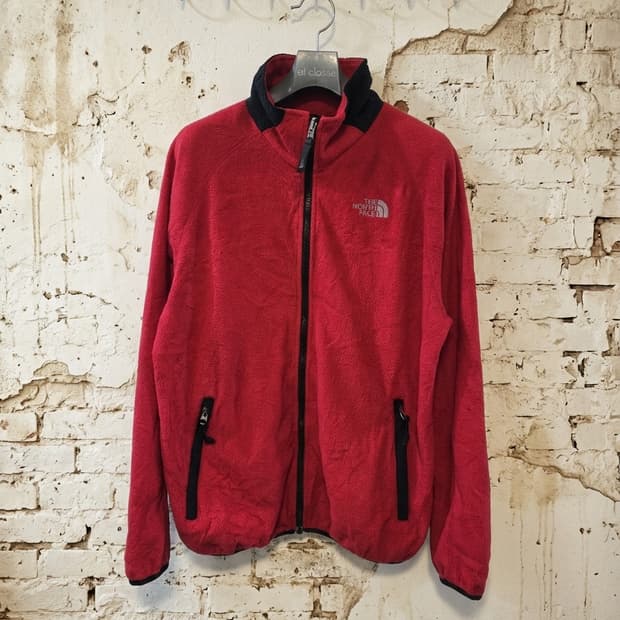노스페이스 레드 폴라텍 플리스 M