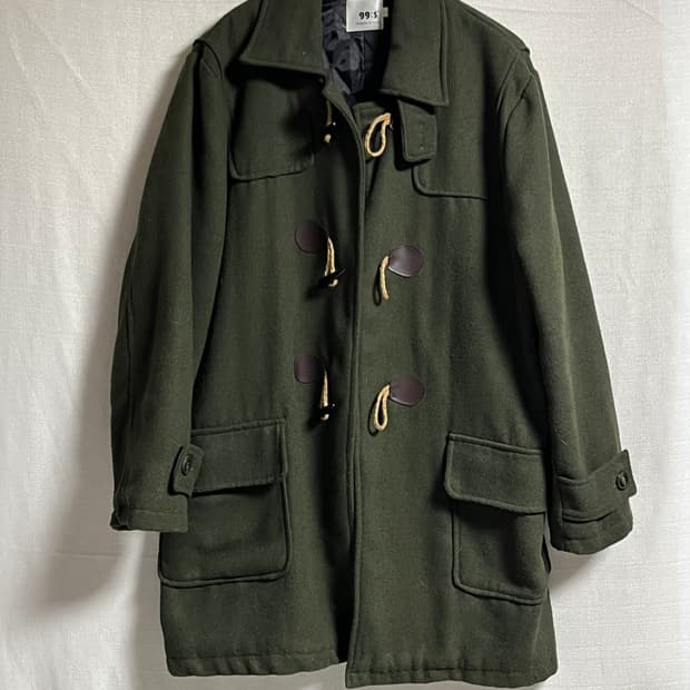 공용 세미오버핏 떡볶이 코트 자켓 점퍼 L