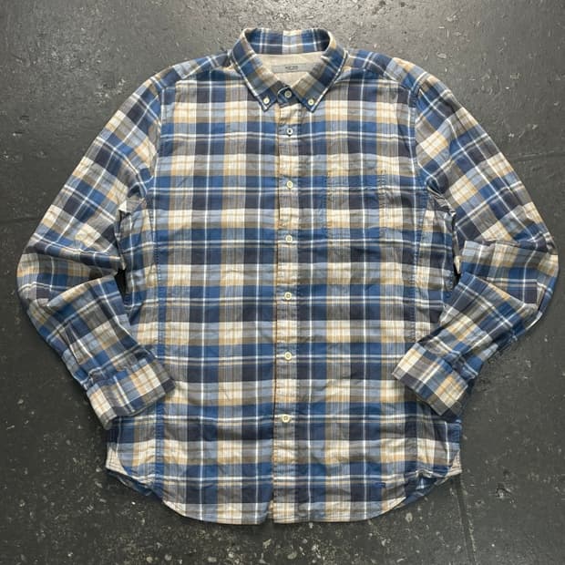 100 시리즈 체크 셔츠 