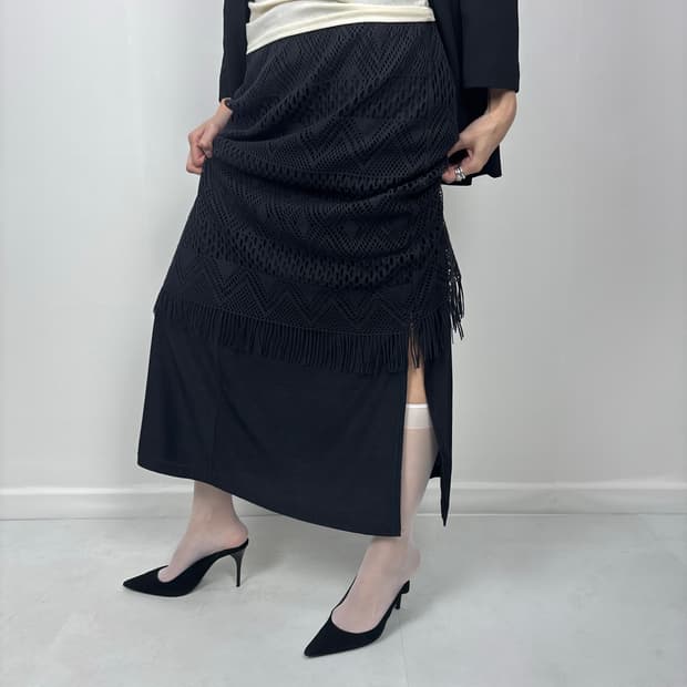 BOHEMIAN TASSEL SKIRT