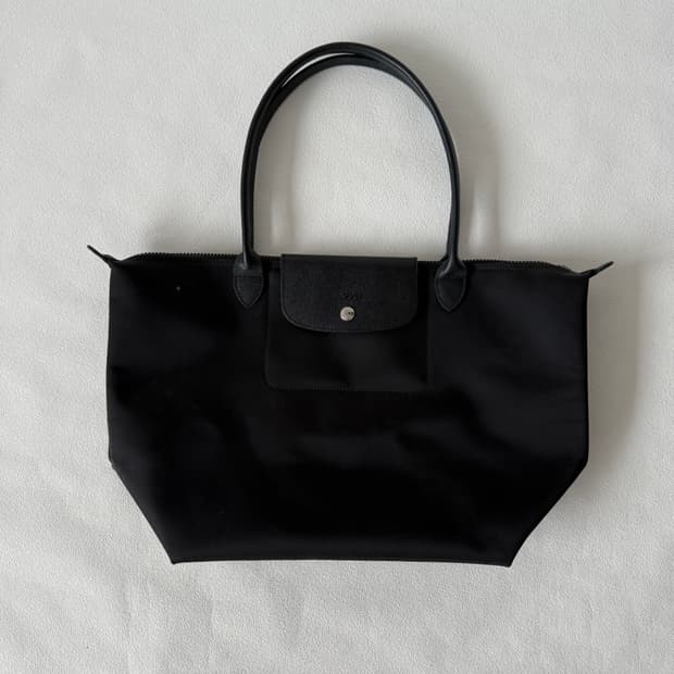 롱샴(LONGCHAMP) 토트 숄더백(FRANCE, 블랙)
