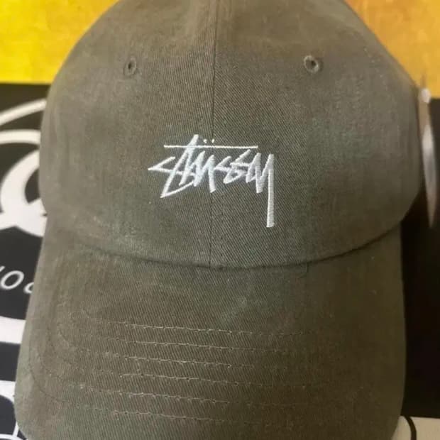 스투시 STUSSY 스웨이드볼캡