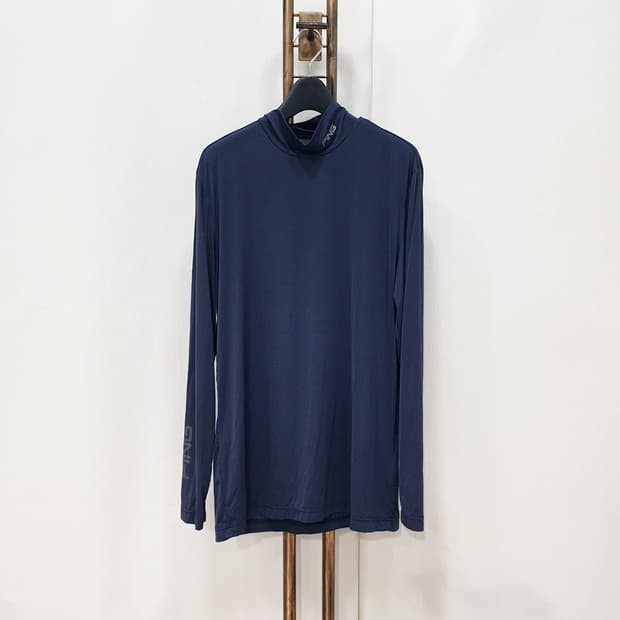 핑 스트라이프 베이스 레이어 티셔츠 100