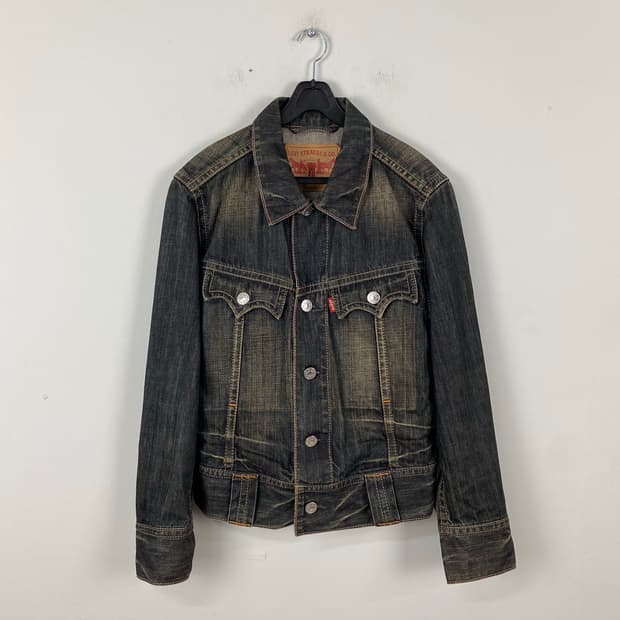 리바이스 Levis 70905 청자켓 데님 트러커자켓 M