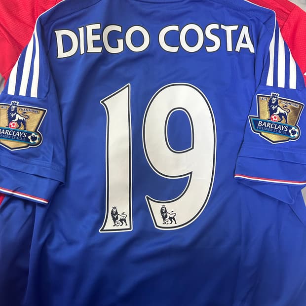 14/15 첼시 홈 디에고 코스타 +황금사자 패치 풀마킹