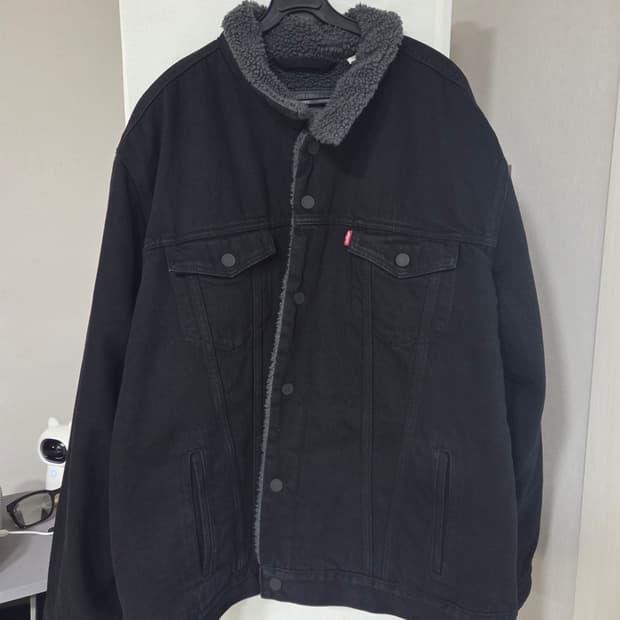 리바이스 흑청자켓