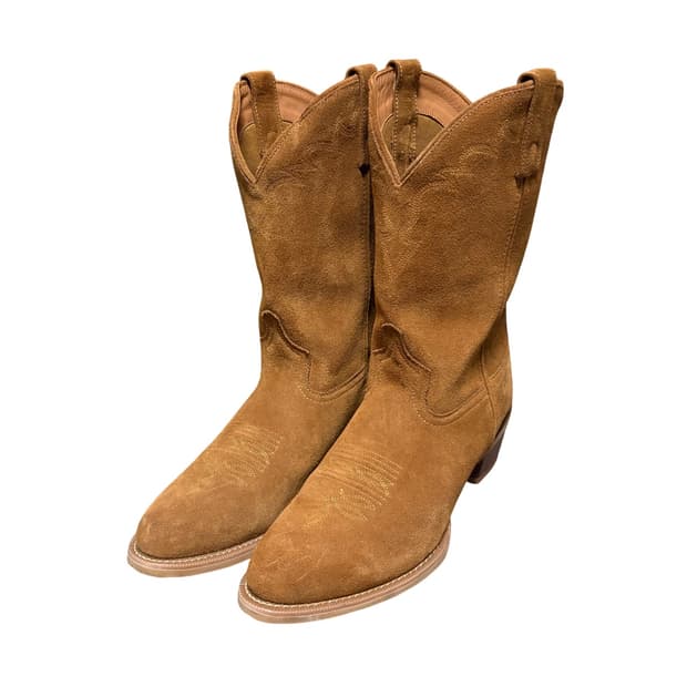 laerdo 빈티지 스웨이드 웨스턴 부츠 11.5W (285-290)