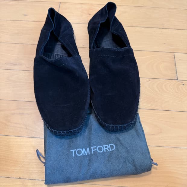 [Tom Ford] 스웨이드 로퍼 