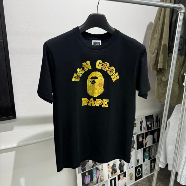 [M] bape x van gogh museum tee