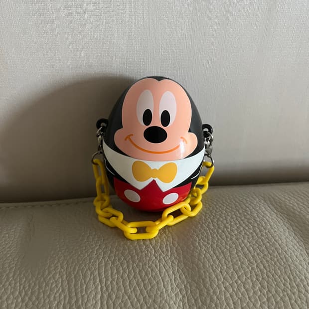 도쿄디즈니리조트 2015년 부활절 한정판 미키마우스 캔디통 오너먼트 참