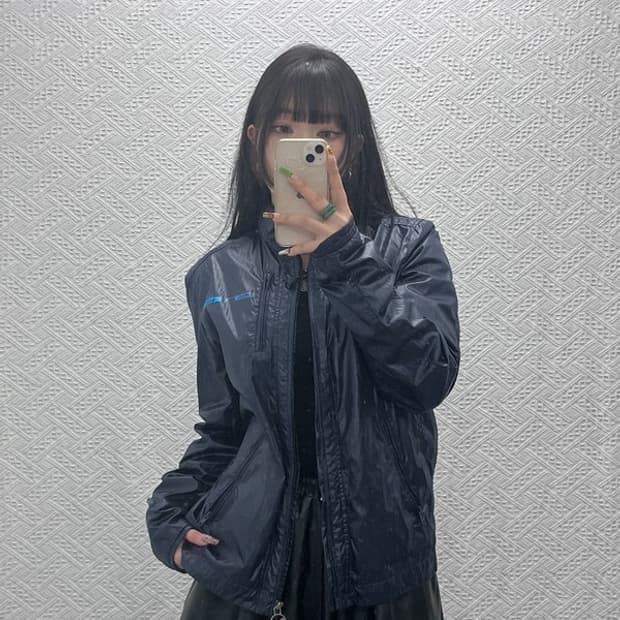 디젤 올드스쿨 빈티지 레이싱 바람막이 자켓 M C09516